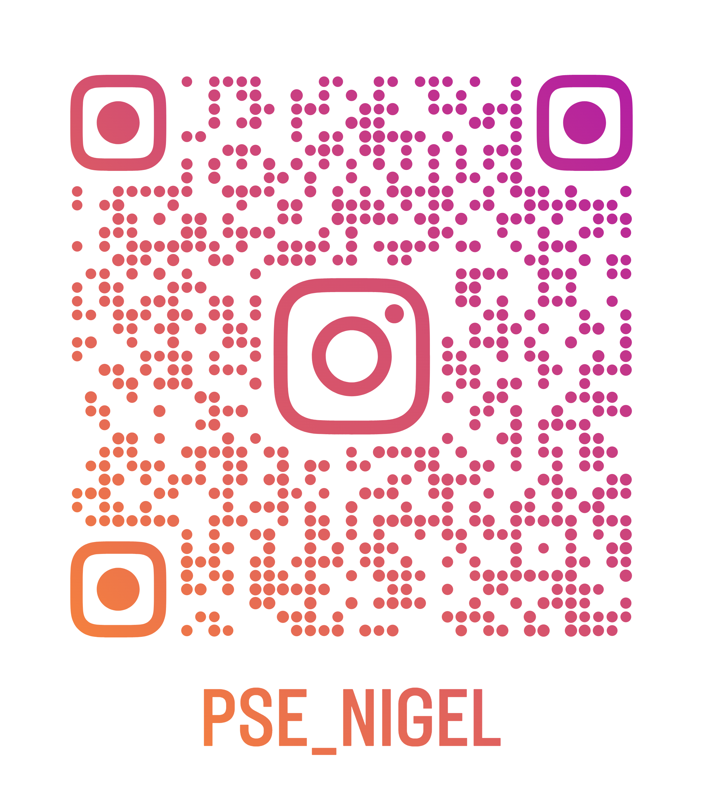 PSE Instagram QR code